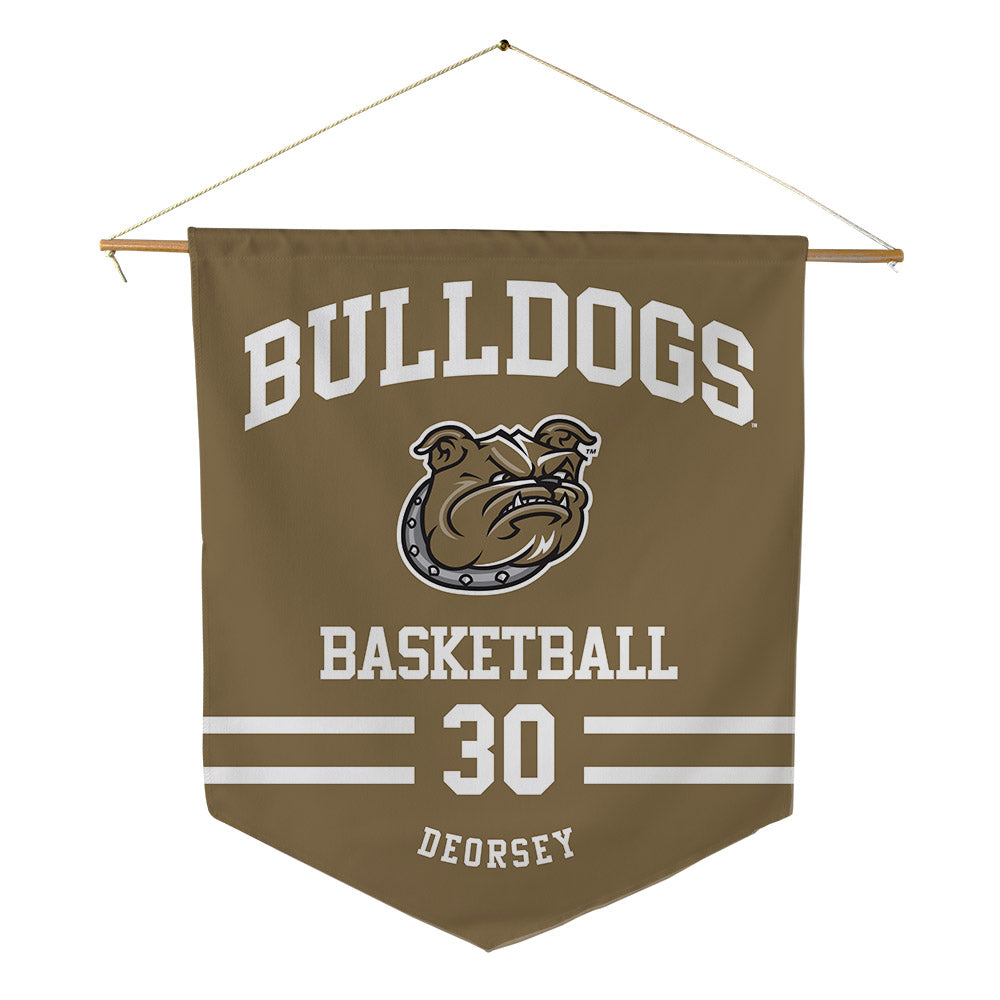 Bryant - NCAA Men's Basketball : Michael DeOrsey - Pennant - 18" x 21"-0