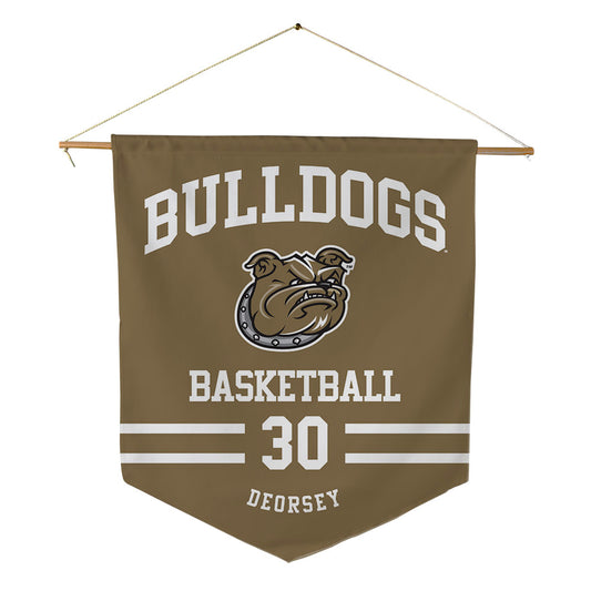 Bryant - NCAA Men's Basketball : Michael DeOrsey - Pennant - 18" x 21"-0
