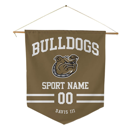 Bryant - NCAA Men's Basketball : Aaron Davis III - Pennant - 18" x 21"-0