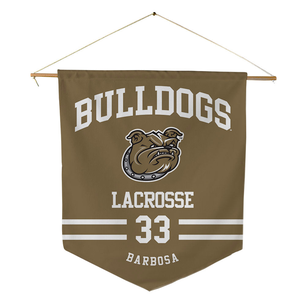 Bryant - NCAA Women's Lacrosse : Sierra Barbosa - Pennant - 18" x 21"-0
