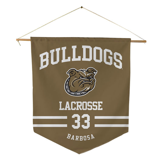 Bryant - NCAA Women's Lacrosse : Sierra Barbosa - Pennant - 18" x 21"-0