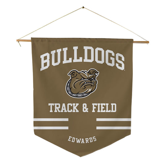 Bryant - NCAA Men's Track & Field : Kendrick Edwards - Pennant - 18" x 21"-0