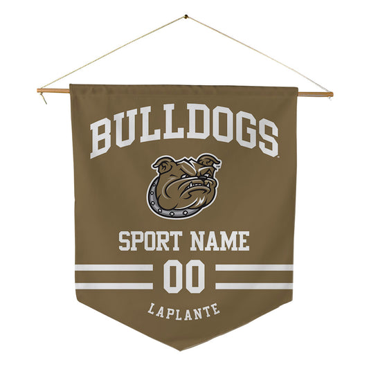 Bryant - NCAA Football : Nathan Laplante - Pennant - 18" x 21"-0