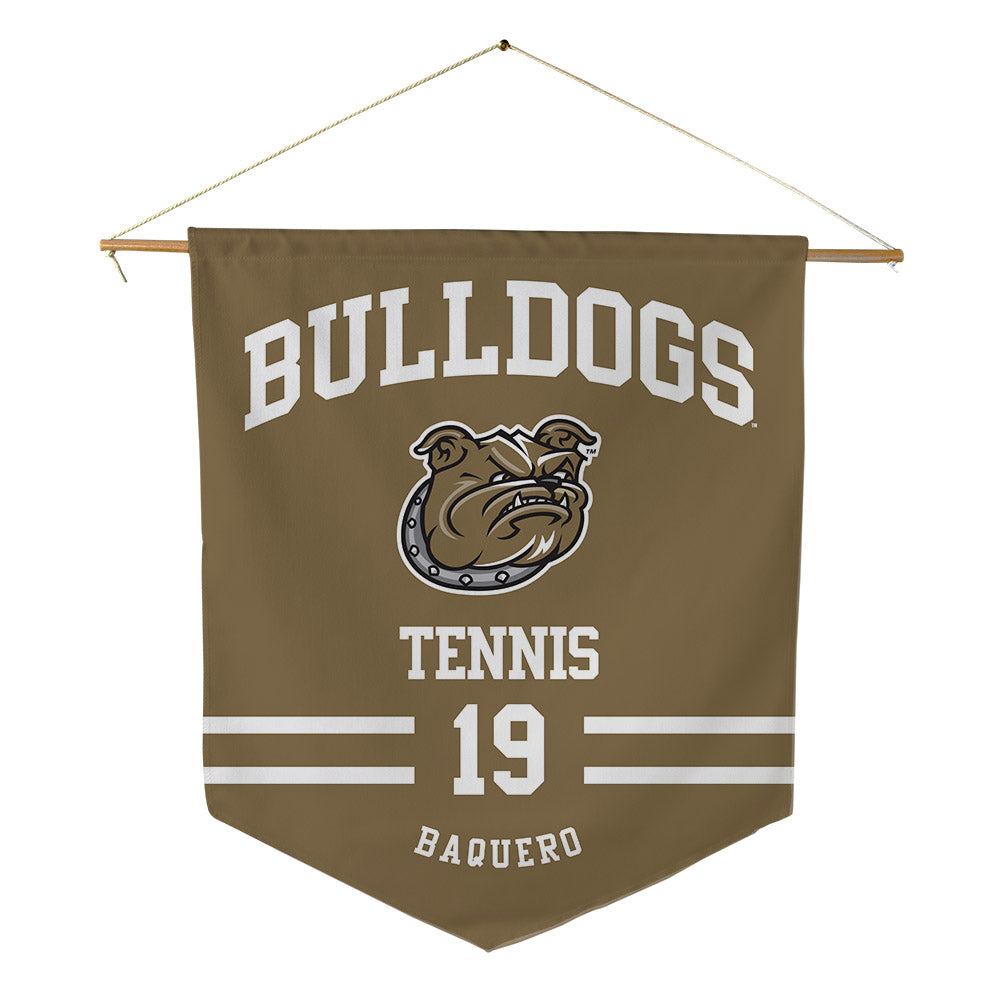 Bryant - NCAA Men's Tennis : Daniel Baquero - Pennant - 18" x 21"-0
