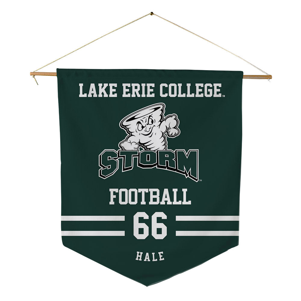 Lake Erie College - NCAA Football : Tyler Hale - Pennant - 18" x 21"-0