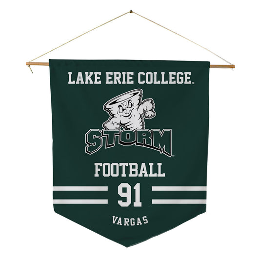 Lake Erie College - NCAA Football : Salvatore Vargas - Pennant - 18" x 21"-0