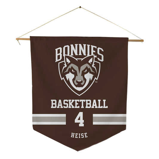 St. Bonaventure - NCAA Women's Basketball : Mallory Heise - Pennant - 18" x 21"-0