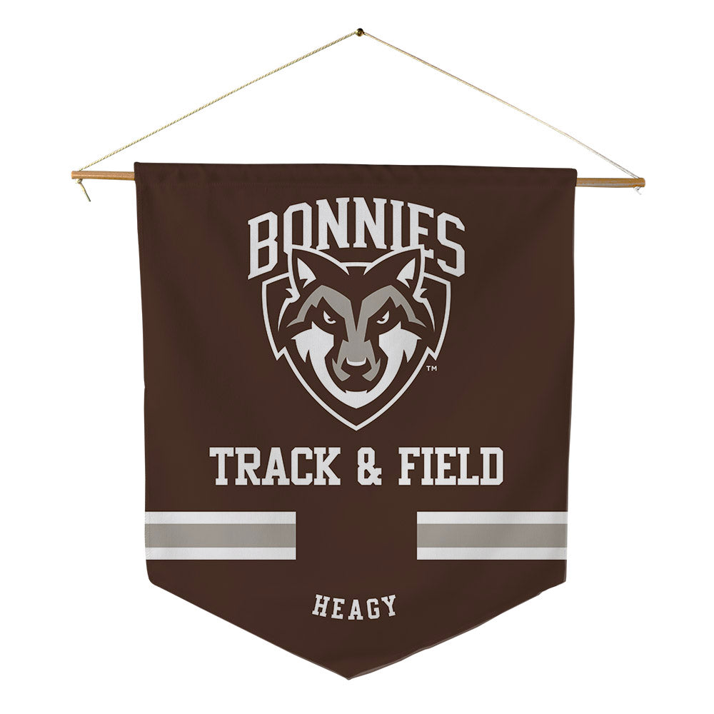 St. Bonaventure - NCAA Men's Track & Field : Ivan Heagy - Pennant - 18" x 21"-0
