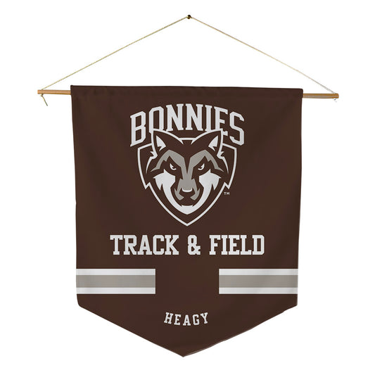 St. Bonaventure - NCAA Men's Track & Field : Ivan Heagy - Pennant - 18" x 21"-0
