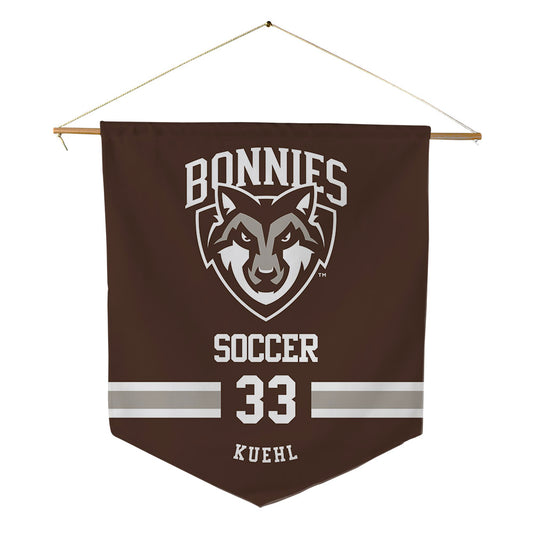 St. Bonaventure - NCAA Women's Soccer : Kacy Kuehl - Pennant - 18" x 21"-0