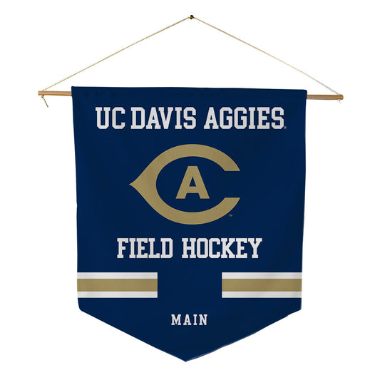 UC Davis - NCAA Women's Field Hockey : Molly Main - Pennant - 18" x 21"-0