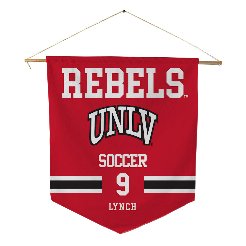 UNLV - NCAA Men's Soccer : J'havier Lynch - Pennant - 18" x 21"-0