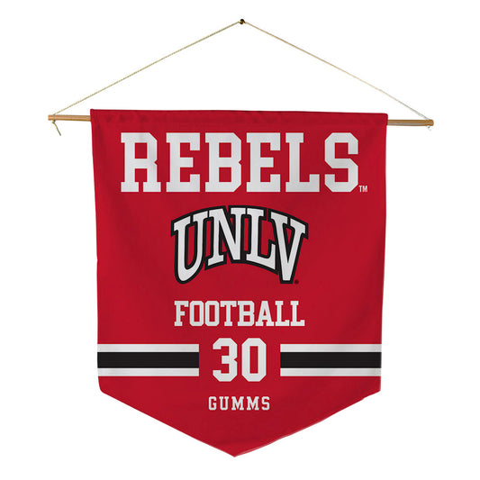 UNLV - NCAA Football : Varkeyes Gumms - Pennant - 18" x 21"-0
