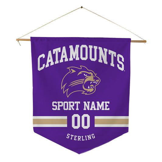 Western Carolina - NCAA Football : Khaleal Sterling - Pennant - 18" x 21"-0