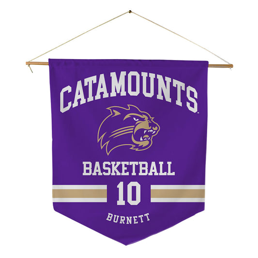 Western Carolina - NCAA Women's Basketball : Betsey Burnett - Pennant - 18" x 21"-0