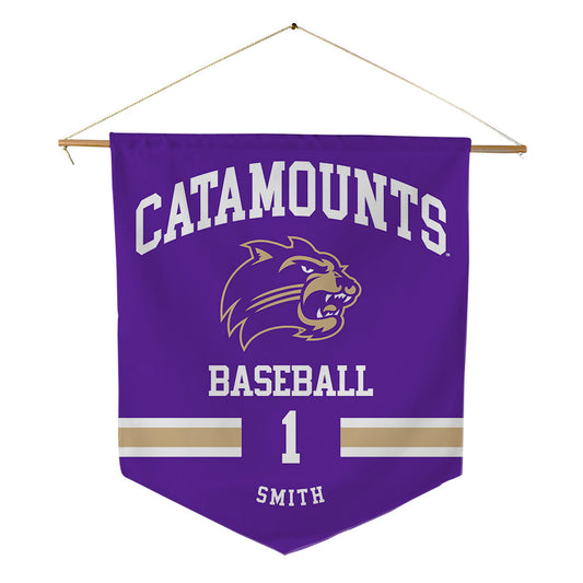 Western Carolina - NCAA Baseball : Elijah Smith - Pennant - 18" x 21"-0