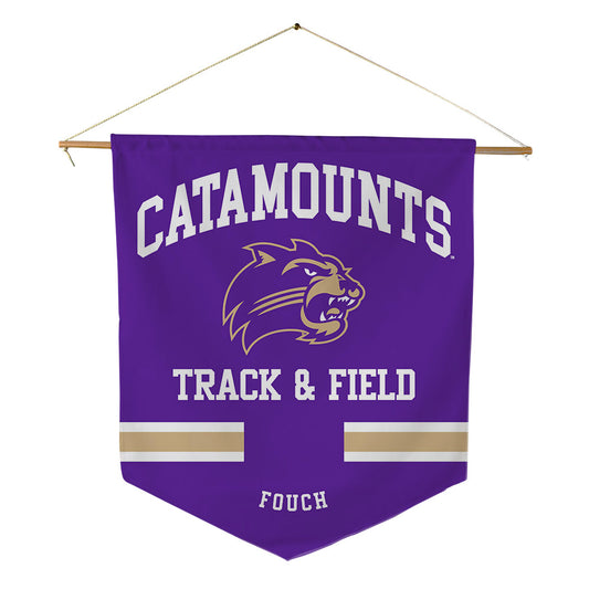 Western Carolina - NCAA Men's Track & Field : Trez Fouch - Pennant - 18" x 21"-0