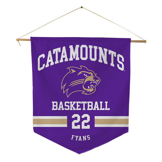 Western Carolina - NCAA Women's Basketball : Ellie Fyans - Pennant - 18" x 21"-0