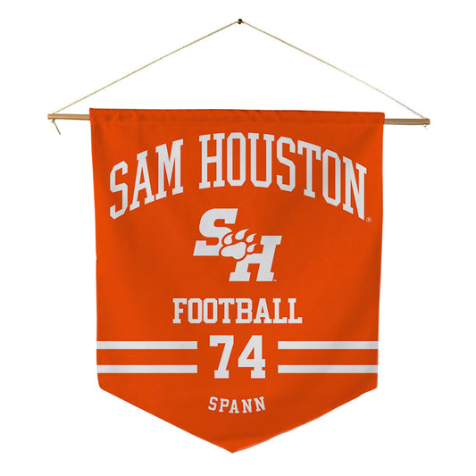SHSU - NCAA Football : Graceson Spann - Pennant - 18" x 21"-0