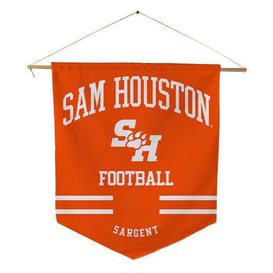 SHSU - NCAA Football : AJ Sargent - Pennant - 18" x 21"-0