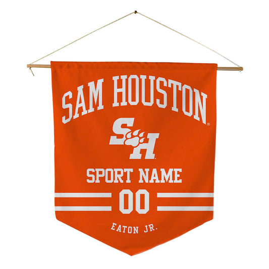 SHSU - NCAA Football : Christopher Eaton Jr. - Pennant - 18" x 21"-0