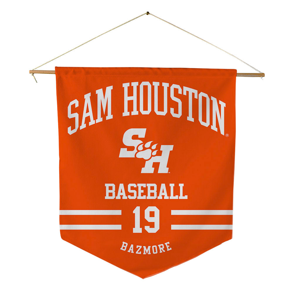 SHSU - NCAA Baseball : Sean Bazmore - Pennant - 18" x 21"-0