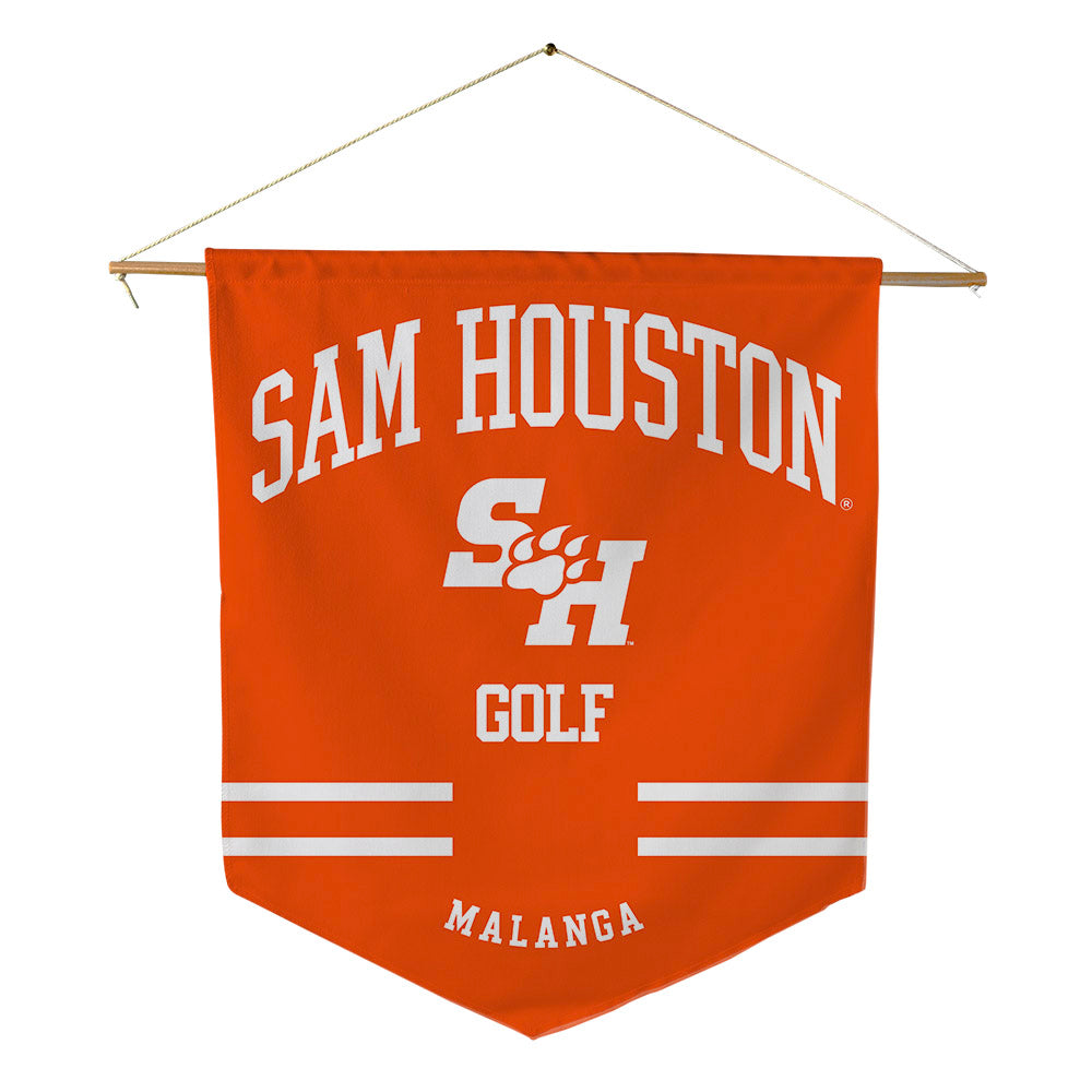 SHSU - NCAA Men's Golf : Alex Malanga - Pennant - 18" x 21"-0