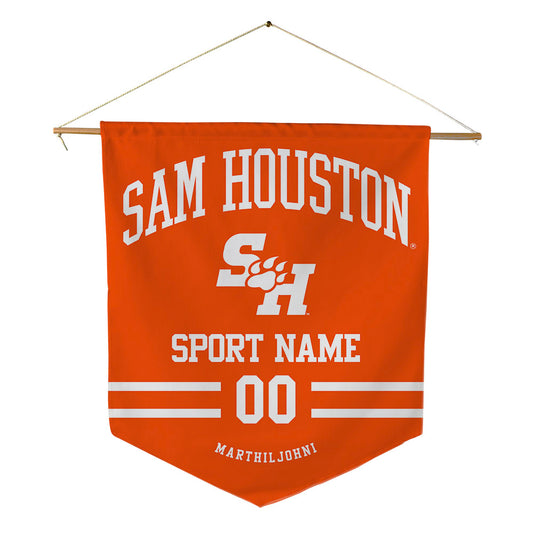 SHSU - NCAA Baseball : Cole Marthiljohni - Pennant - 18" x 21"-0