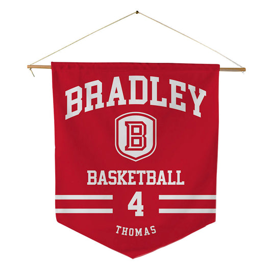 Bradley - NCAA Men's Basketball : Corey Thomas - Pennant - 18" x 21"-0