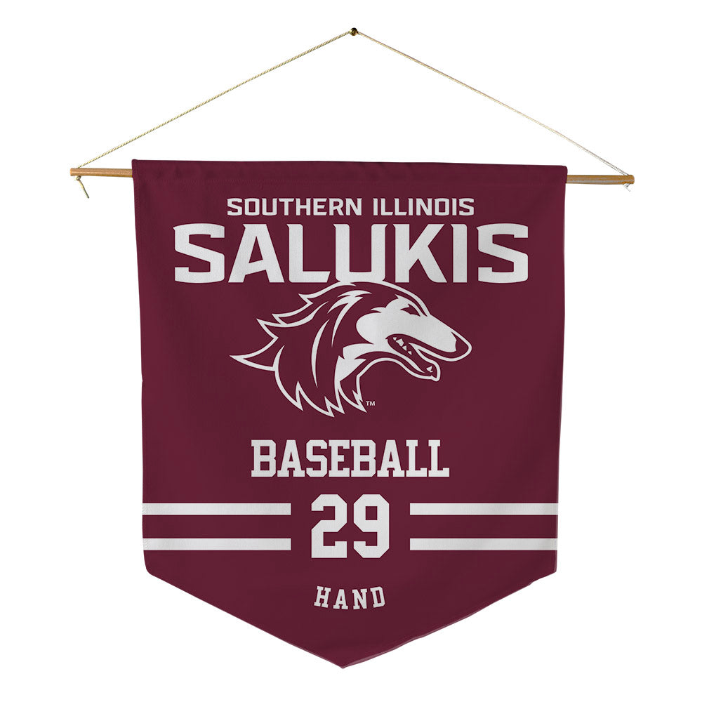SIU Carbondale - NCAA Baseball : Nolan Hand - Pennant - 18" x 21"-0