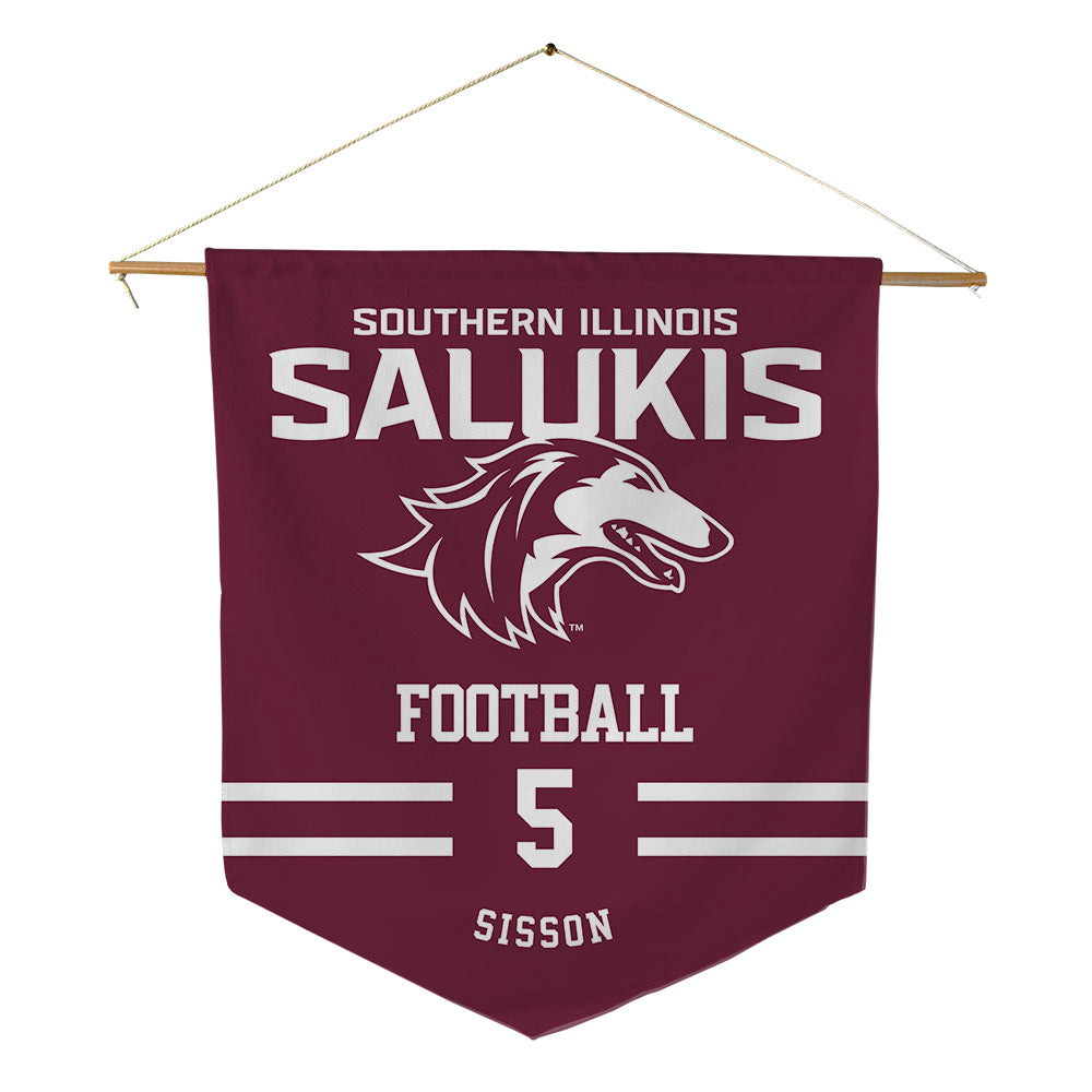 SIU Carbondale - NCAA Football : Blayne Sisson - Pennant - 18" x 21"-0