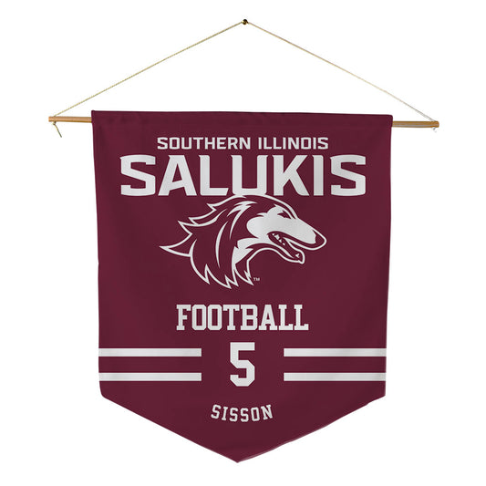 SIU Carbondale - NCAA Football : Blayne Sisson - Pennant - 18" x 21"-0