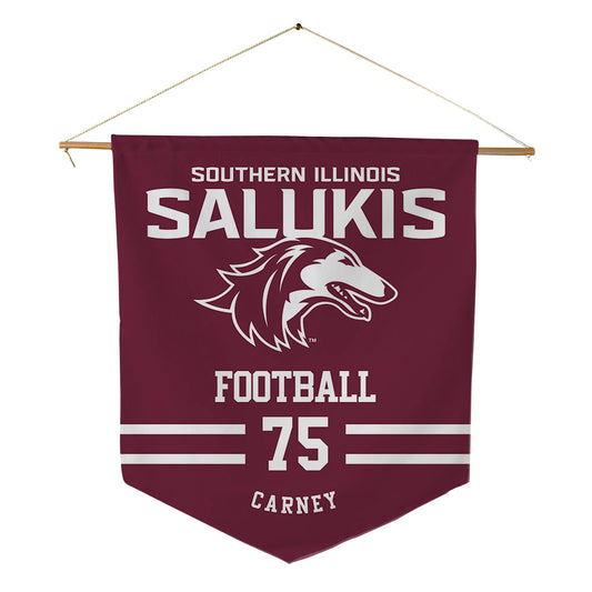 SIU Carbondale - NCAA Football : Kate Carney - Pennant - 18" x 21"-0