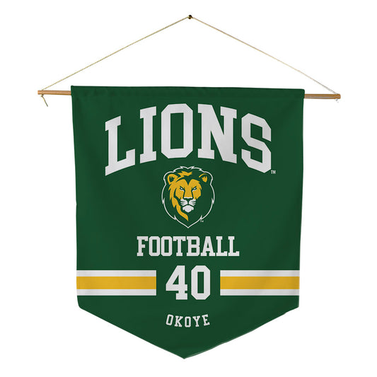 SELU - NCAA Football : Jordan Okoye - Pennant - 18" x 21"-0