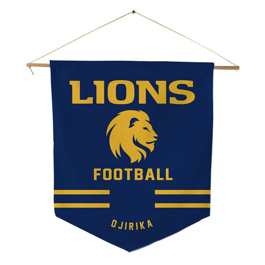 ETAMU - NCAA Football : Chibu Ojirika - Pennant - 18" x 21"-0