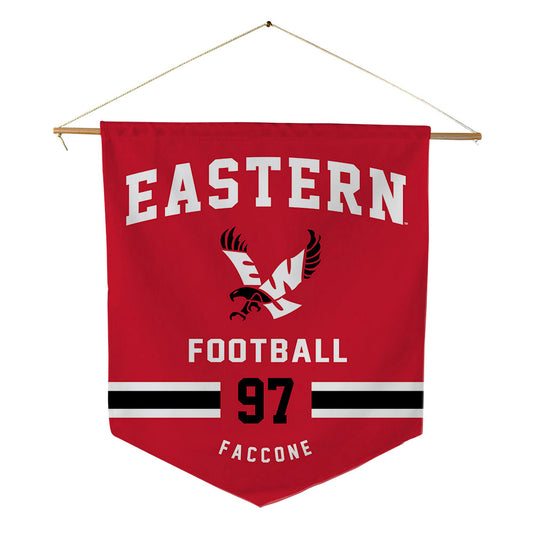 Eastern Washington - NCAA Football : Luke Faccone - Pennant - 18" x 21"-0