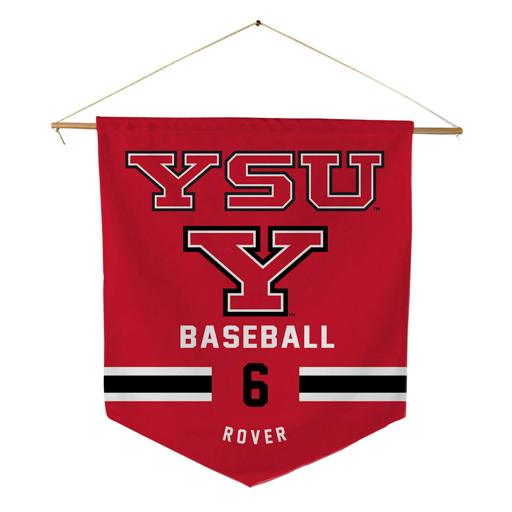 Youngstown State - NCAA Baseball : Tommy Rover - Pennant - 18" x 21"-0