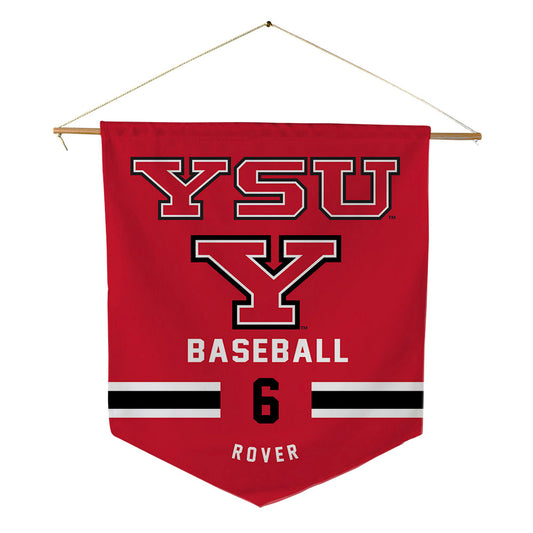 Youngstown State - NCAA Baseball : Tommy Rover - Pennant - 18" x 21"-0