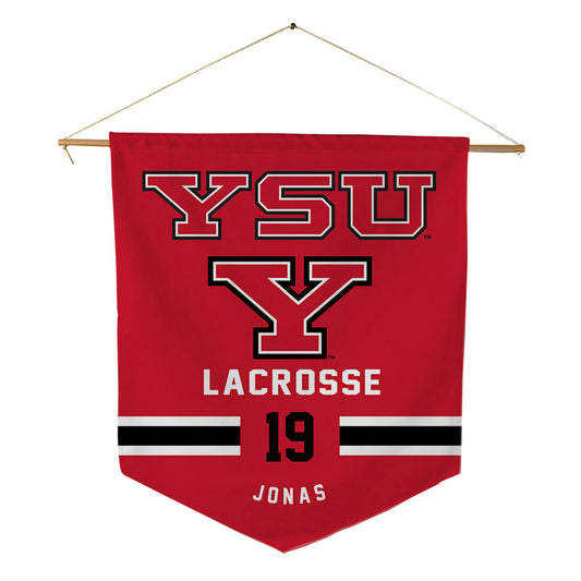 Youngstown State - NCAA Women's Lacrosse : Lauren Jonas - Pennant - 18" x 21"-0