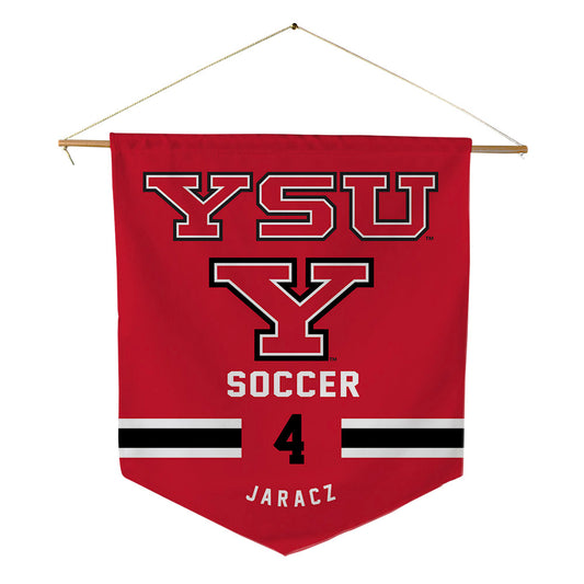 Youngstown State - NCAA Women's Soccer : Mara Jaracz - Pennant - 18" x 21"-0