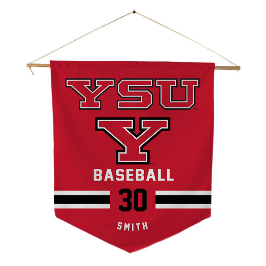 Youngstown State - NCAA Baseball : Brevin Smith - Pennant - 18" x 21"-0