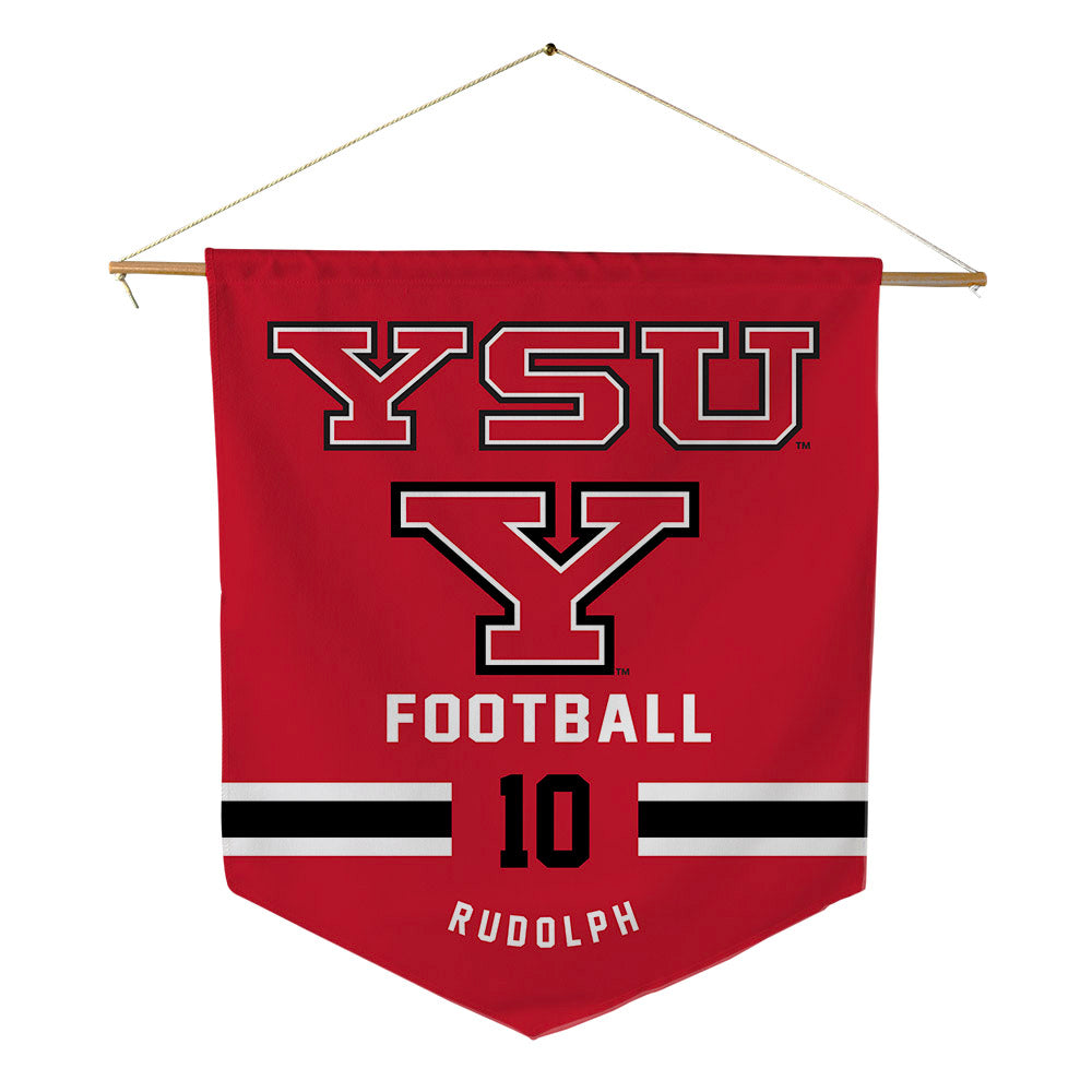 Youngstown State - NCAA Football : Jordan Rudolph - Pennant - 18" x 21"-0