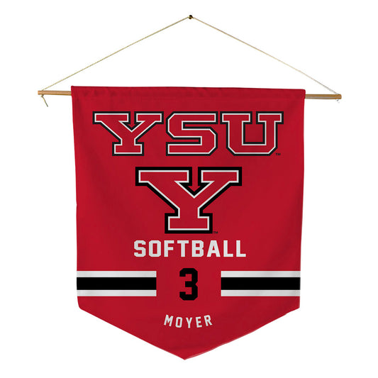 Youngstown State - NCAA Softball : Selah Moyer - Pennant - 18" x 21"-0