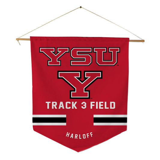 Youngstown State - NCAA Women's Track & Field : Melody Harloff - Pennant - 18" x 21"-0
