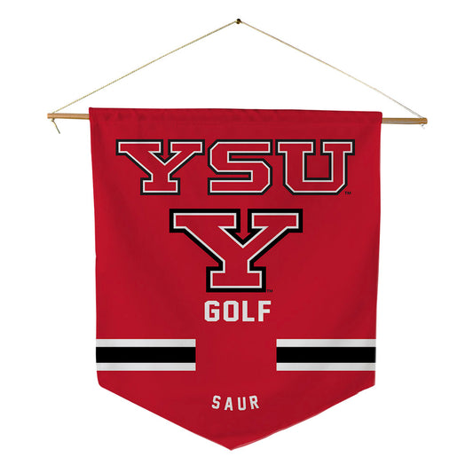 Youngstown State - NCAA Women's Golf : Isabella Saur - Pennant - 18" x 21"-0