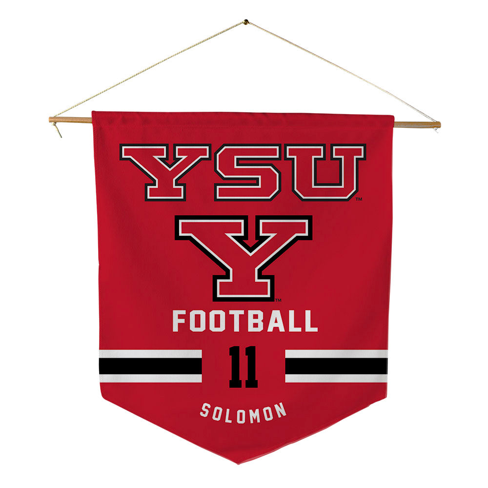 Youngstown State - NCAA Football : Mike Solomon - Pennant - 18" x 21"-0