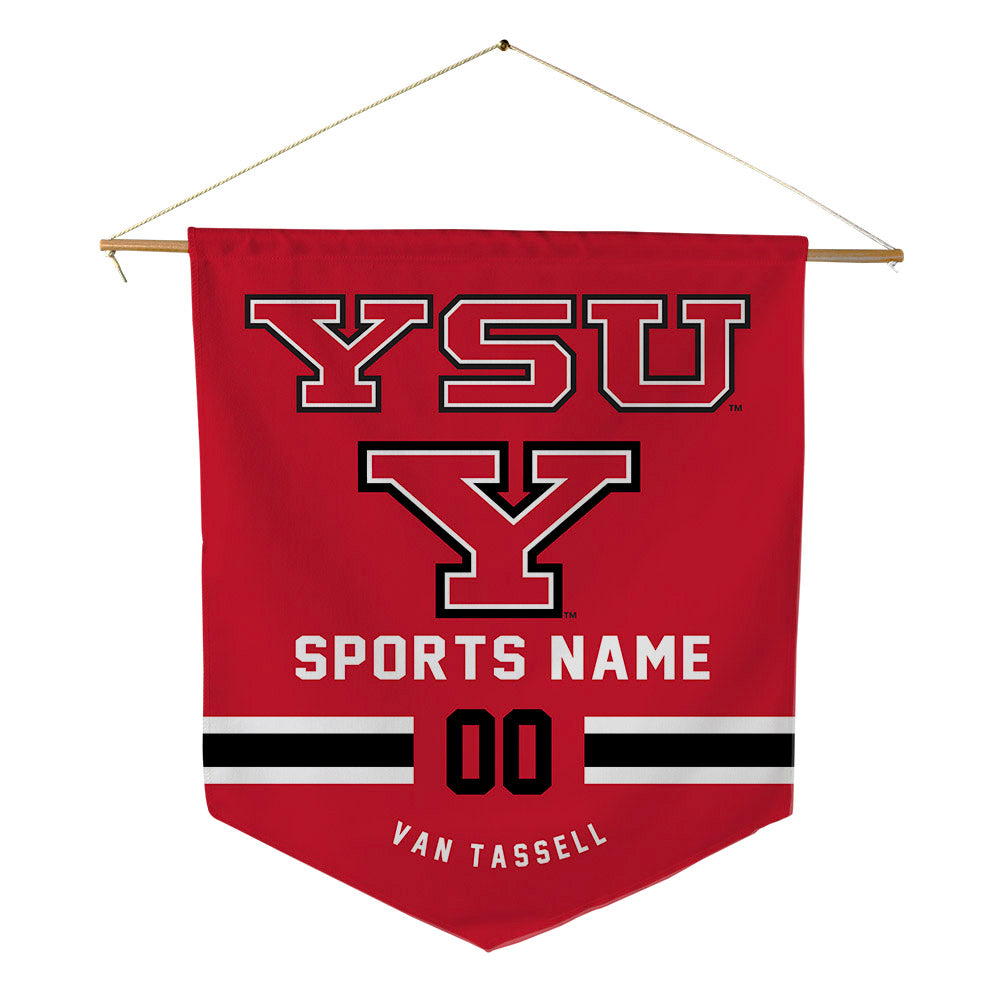 Youngstown State - NCAA Women's Basketball : Ashlynn Van Tassell - Pennant - 18" x 21"-0