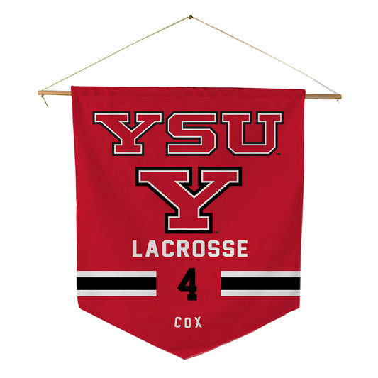 Youngstown State - NCAA Women's Lacrosse : Lena Cox - Pennant - 18" x 21"-0