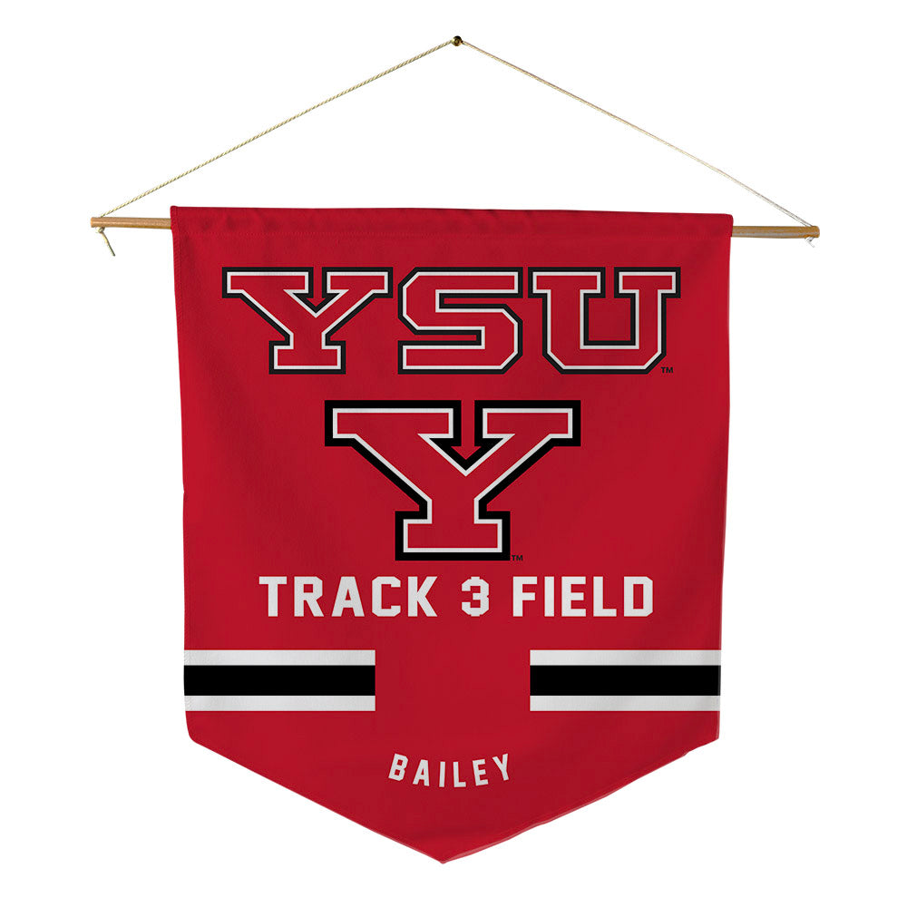 Youngstown State - NCAA Women's Track & Field : India Bailey - Pennant - 18" x 21"-0