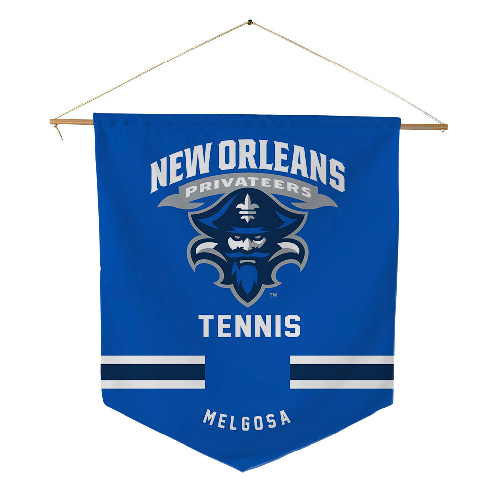 New Orleans - NCAA Men's Tennis : Carlos Melgosa - Pennant - 18" x 21"-0